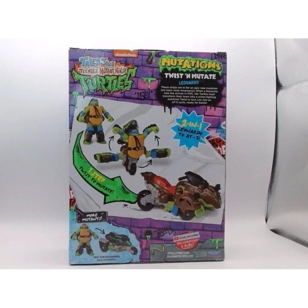 Teenage Mutant Ninja Turtles Leonardo Twist 'N' Mutate Vehicle, BRAND NEW IN BOX